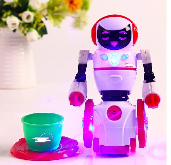Intelligence game voice control robot toy figure for children playing model smart sensing one pcs