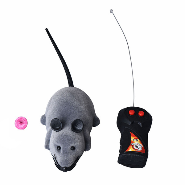 HOT Scary RC Remote Controller Simulation Plush Mouse Mice Kid Toy Gift AUG 31