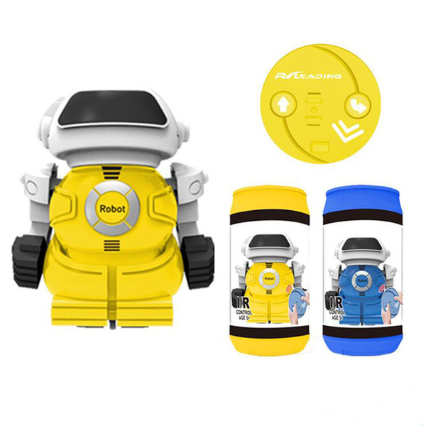 Electric Cans Robot with light and music caster shook his head children's educational toys wholesale supply christmas gifts Kids toys