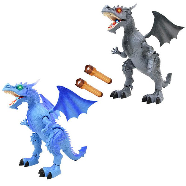 Remote Dinosaur Walk Simulated Dinosaur Model Flying Dragon Children's Toy With Electric