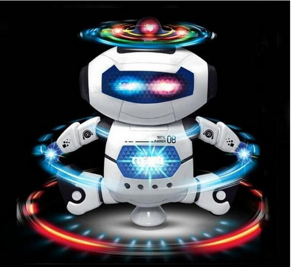CCX Electric music dancing robot with light Boys and girls children electric toy party gift Christmas New Year 1pieces
