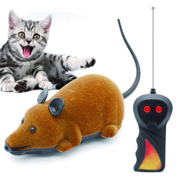 8pcs Wireless RC Mice Cat Toys Remote Control False Mouse Novelty RC Cat Funny Playing Mouse Toys For Cats Dropshipping AIJILE