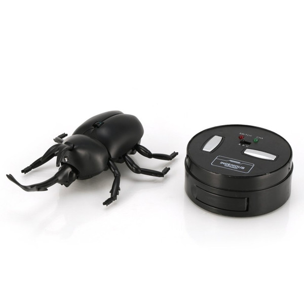 Infrared Remote Control Realistic Moke Fake Beetle RC Prank Insect Bugs for Joke Scary Trick Toy Gift Party Surprise