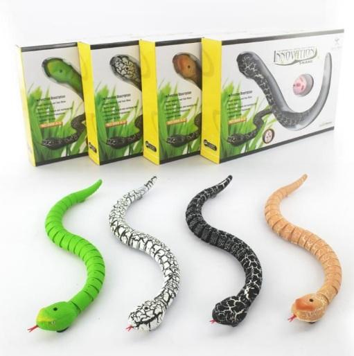 IR RC Animals Rattlesnake Snake Centipede Bionic Reptile 3CH Infrared Remote Radio Control Snakes Chilopod Rattle Snake Tricky Brains Toys