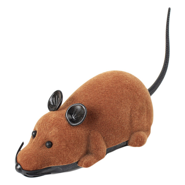 2017 NewScary Remote Control Simulation Plush Mouse Mice Kids Toys Gift For Cat Dog Hot Toy