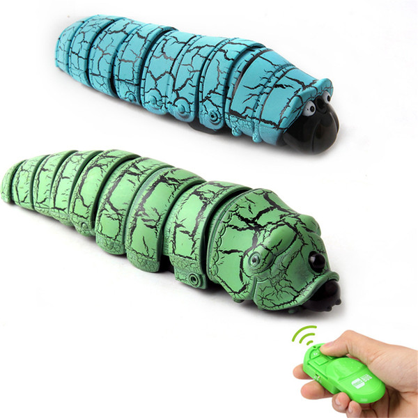 new exotic remote control worm kid infrared sensor caterpillar child reptile insect electric remote control toy amazing toys