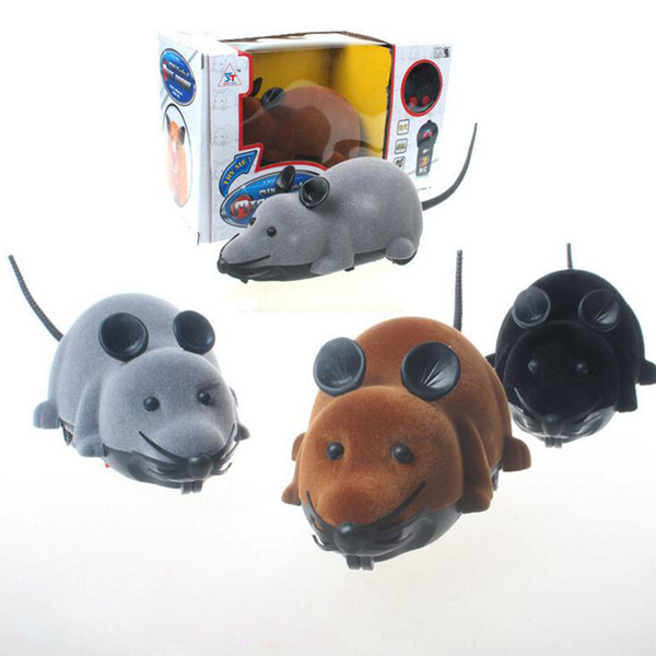 Remote Control Wireless controller RC Rat mouse mice hameln animal toys For Cat Dog kitten teaser playing Pet Toy Novelty Funny