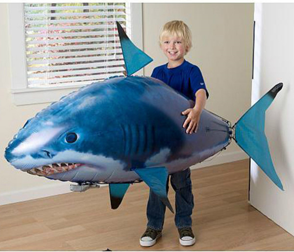 Hot Sale RC Air Swimming Fish Toys Drone RC Shark Clown Fish Balloons Nemo Inflatable With Helium Ffish Plane Kids Toys RC Toys