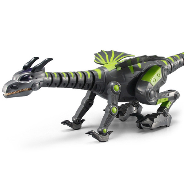 FENGYUAN 28303 Infrared Remote Control with Light Crawling Dancing Electric Dinosaur Model Gift Toy Children Hobby Toys