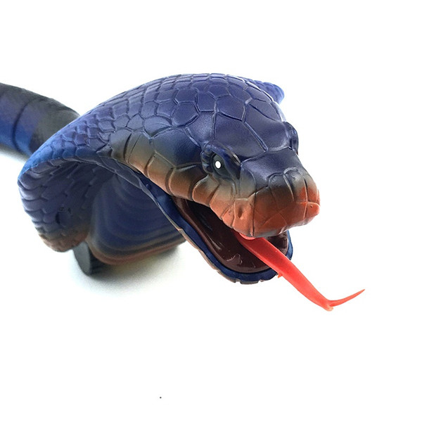 12pcs/Lot Infrared Remote Control Cobra Snake Funny Toys USB Charging Cobra Super Simulation Animal Prank Toys
