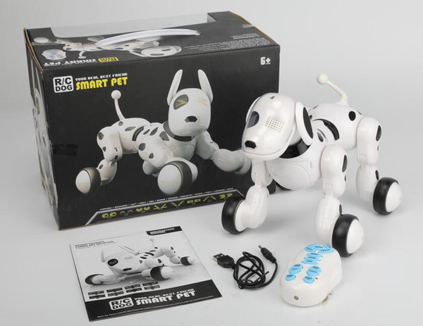 Wireless Remote Control Intelligent Robot Dog RC smart Dancing Walking dog Electronic Dog R/C Smart Pet Free shipping