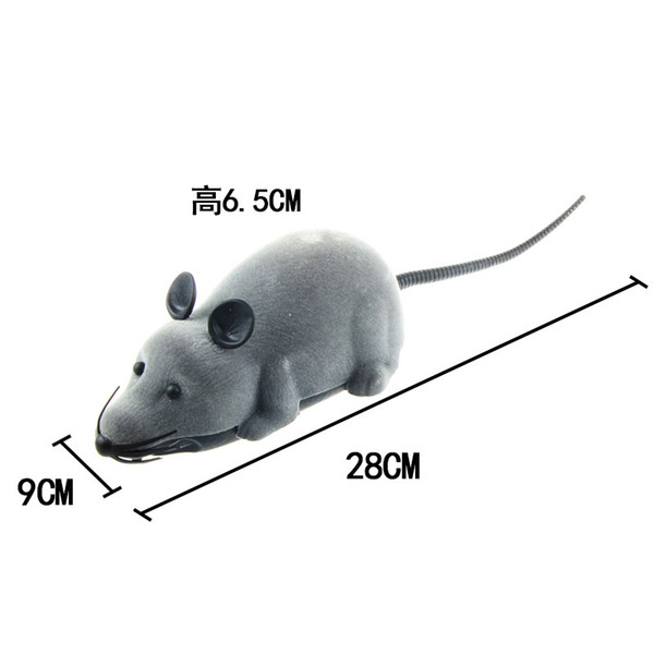 The new remote control toy mini remote control mouse two remote control mouse two remote control rotating flocking mouse