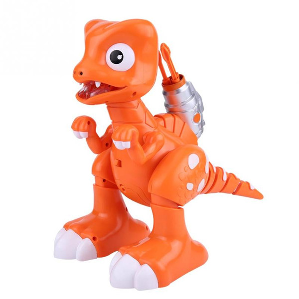FK603A Remote Control Dinosaur with Light and Sound Walking Tyrannosaurus Rex RC Dinosaur Model Toy for Children RC Toys