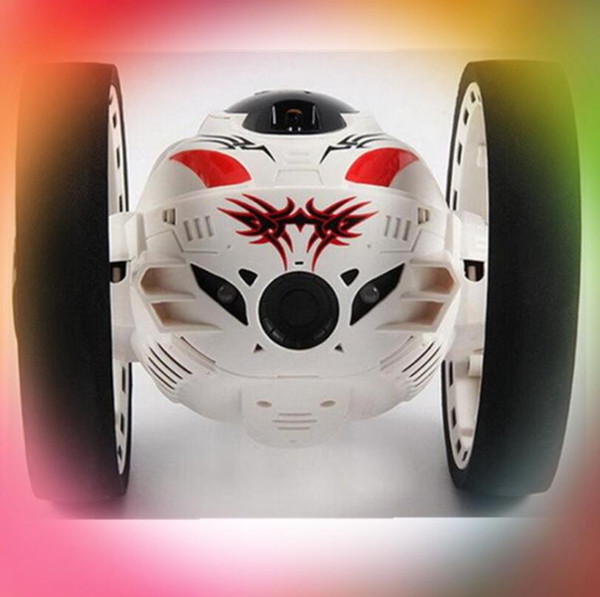 High Speed RC Car Bounce Jumping Car Without Camera Remote Control Toys LED Light Stunt Kids Gifts Toy