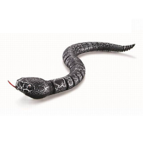 RC Toy Kids Remote Control Snake Rattlesnake Animal Toy Child Plastic Animal Trick Terrifying Mischief Toy Top Birthday Gift