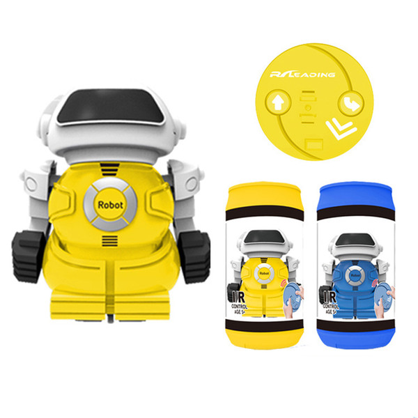 Electric Cans Robot with light and music caster shook his head children's educational toys wholesale supply christmas gifts Kids toys