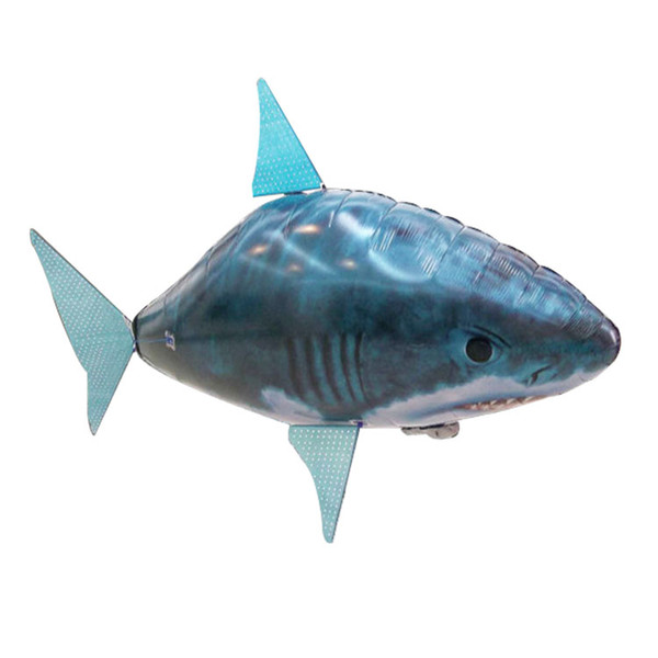 Infrared remote control air inflatable flying fish shark clown fish children parent-child interactive educational toy gift