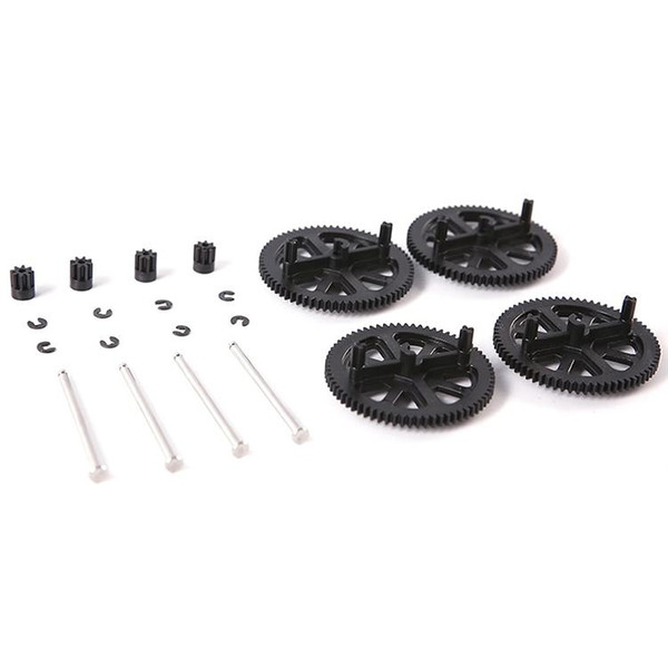 Motor Pinion Gear Set & Shaft Set for Parrot AR Drone 2.0 Quadcopter Black E0Xc HM011