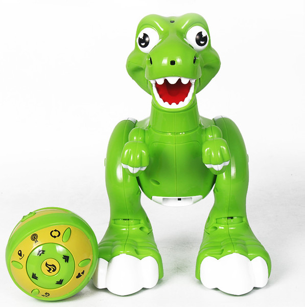 Remote Control Spray Dinosaur Electronic Child's Toys 2-Colors Animal Robot Radio Control Music Dance Interactive Kids Gift