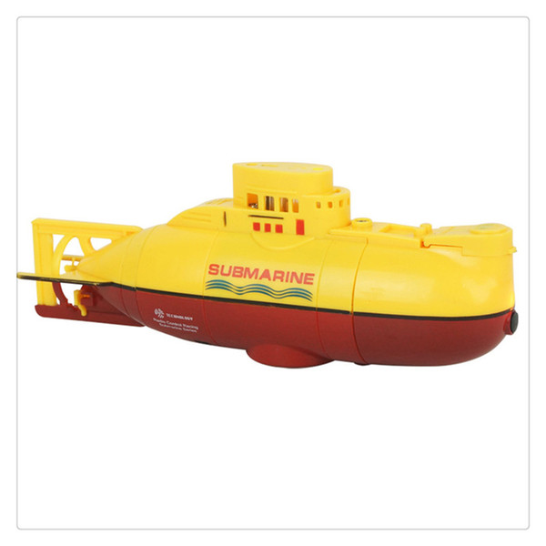 Mini RC Submarine Ship 6CH High Speed Radio Remote Control Boat Model Electric Kids Toy Physical Coordination