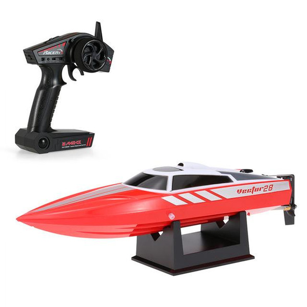 VOLANTEXRC High Speed Volantexrc RC Racing Boat Waterproof 28km/H Automatic Flip Over Models RC Boat Water Speedboat Toy 795-1 VB