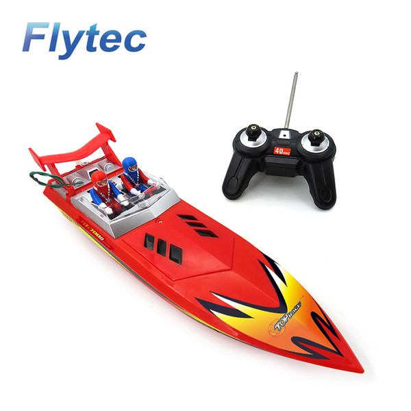 Flytec 15KM/H High Speed Sailing Electric RC Ship Toy Racing RC Boat Super Speed RC Ship Speedboat For Kids HQ5011 VB