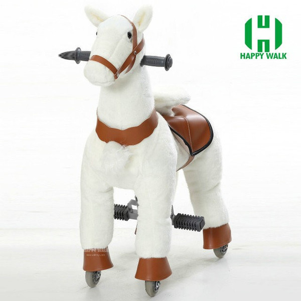 Mechanical walking Outdoor playground toy horse on wheels HI CE, Rude horse for Kid gifts/ birthday gifts