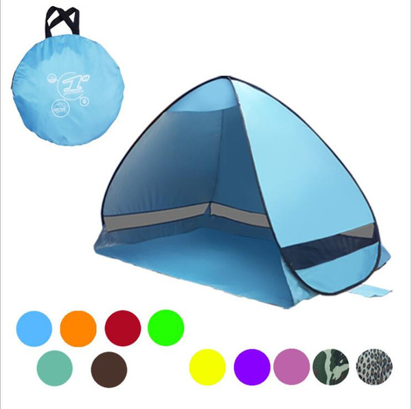 200*120*130cm Outdoor Tents Automatic Instant Pop-up Camping Fishing Hiking Picnic tools Portable Beach Tent Anti UV Shelter Kids Tent