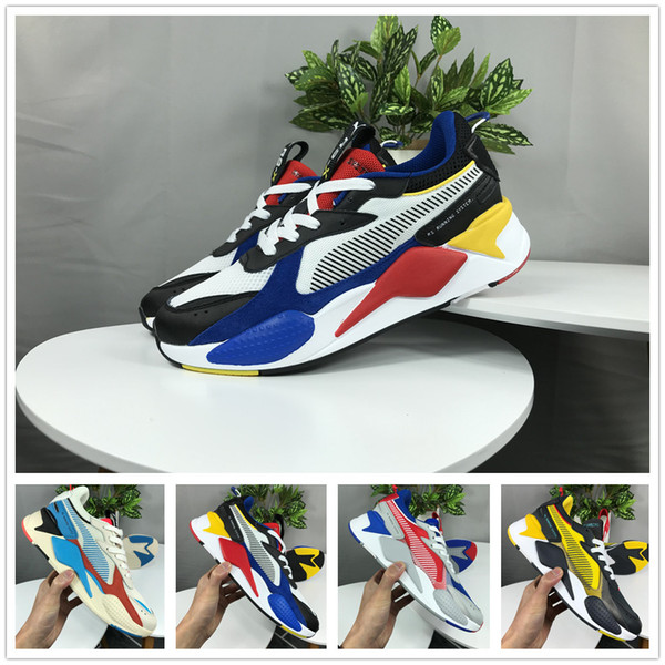 2019 Men & Women RS-X Reinvention Running System White Black Blue Red Yellow Shoes Athletic Fashion Sneakers Jogging Sports Shoes