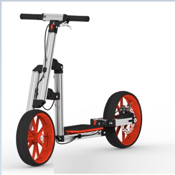Handmade Aluminium alloy DIY Puzzle ride toy Creative Kids Child Toddlers Scooter Blocks Assembled Building Trike Ride On Toy