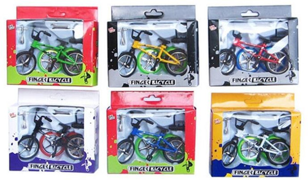 192pcs New Alloy finger bikes Strange new desktop toys Flick Trix finger bike free shipping