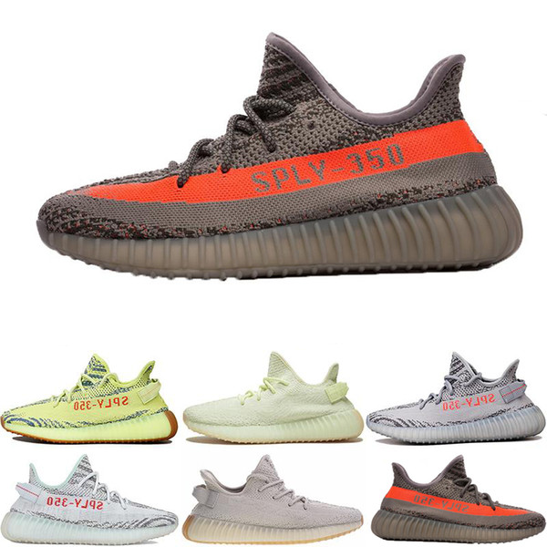 HOT SALE 2018 New Original 350 V2 Kanye West Zebra Beluga Women Men Basketball Design Running Shoes Sneakers