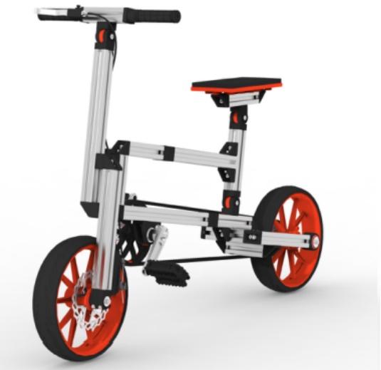 New Arrival DIY Developing Practical Ability Metal Assembly Fixed Bike Road Bicycle for Child Birthday Gift