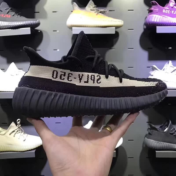 High Quality Static 350 Mens Running Shoes V2 Butter White Beluga Real Zebra Semi 350 Men Women Shoes Sports Sneakers Size 36-46