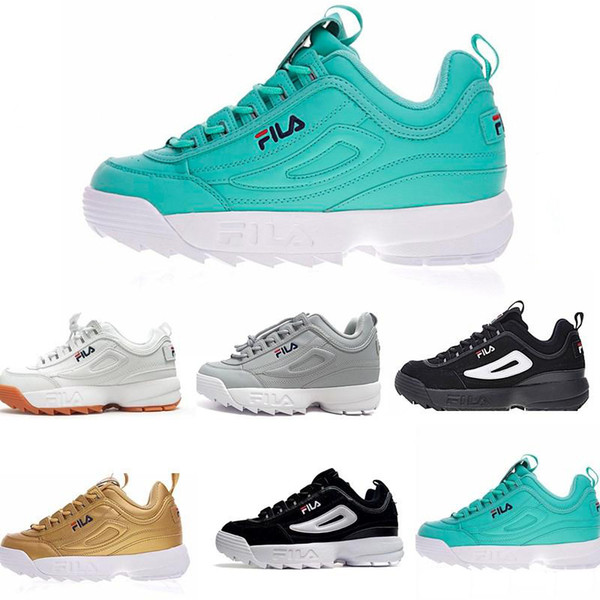 2019 Disruptors 2.0 X Raf Simons unisex Trainers Sneakers 2019 Big Sawtooth Casual Shoes Sports Thick Bottom White Pink Fashion Running Shoe