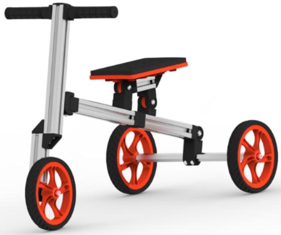 good price DIY Meccano Manual construction hand-assembled Modular assembly balance trike toy for developing children's imaginations