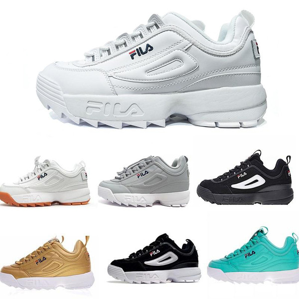 discount Disruptors II casual shoes for men women new White Gum Silver white black grey fashion sports sneaker mens shoes