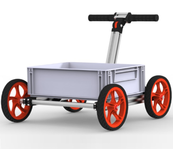 DIY Manual construction Folding Hand pushLego and Meccano Modular assembly walker with four wheels 6-24 Months First Steps Car