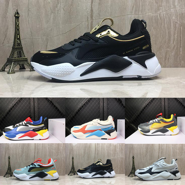 2019 The new color matching Desiner Sneakerx Transformer RS-X Runner retro coconut running shoes men's tide brand sports casual shoes