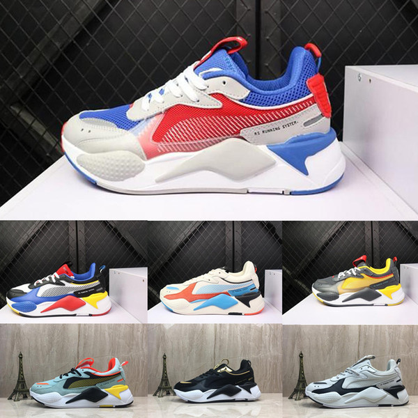 2019 Men & Women RS-X Reinvention Running System White Black Blue Red Yellow Shoes Athletic Fashion Sneakers Jogging Sports Shoes