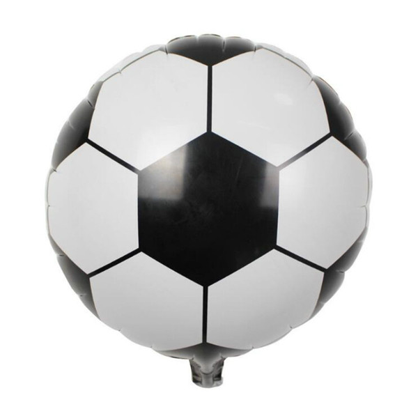 Round Sport Ball Shape football Foil Balloon Inflatable aluminum helium Ballons Kids Birthday Party Festival Gifts