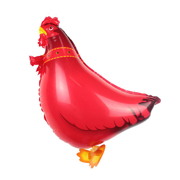 flying toy impending Pet Balloon Chicken aluminum Walking Balloons Animal Foil Balloon Party Decoration Supplies Toy Kids Gift