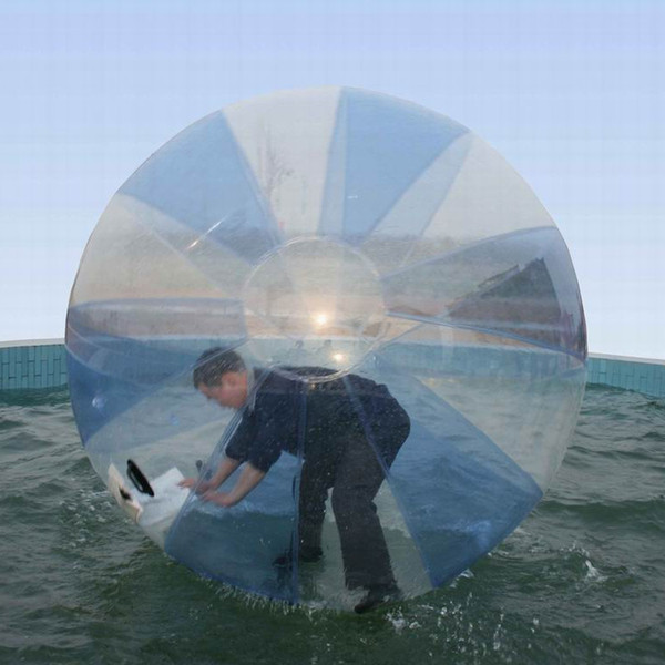 Fedex Free Popular Water Walking ball PVC inflatable zorb water walk dancing sports water ball 2m