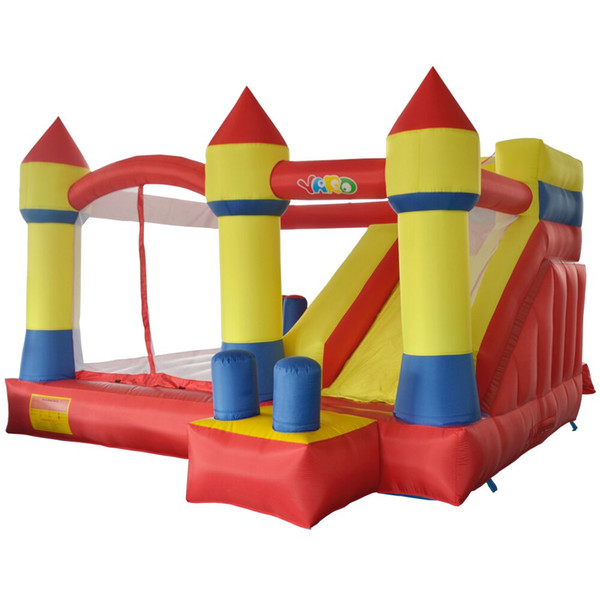 YARD Home use inflatable castle bouncy castle jumping castle bounce house combo slide moonwak trampoline toys with blower