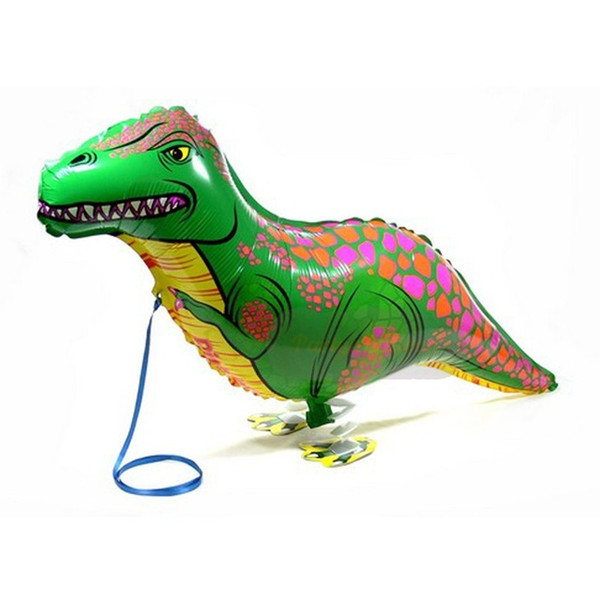 Green Dinosaur Balloon Wedding Baby Shower Birthday Party Decoration Walking Animals Air Balloons Gifts For Baby Toy
