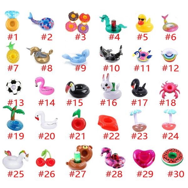 Inflatable Diamond Ring Mermaid Tail Pool Float Floating Inflatable Toys Drink Cup Holder Beverage Party Swimming Floaty Outdoor