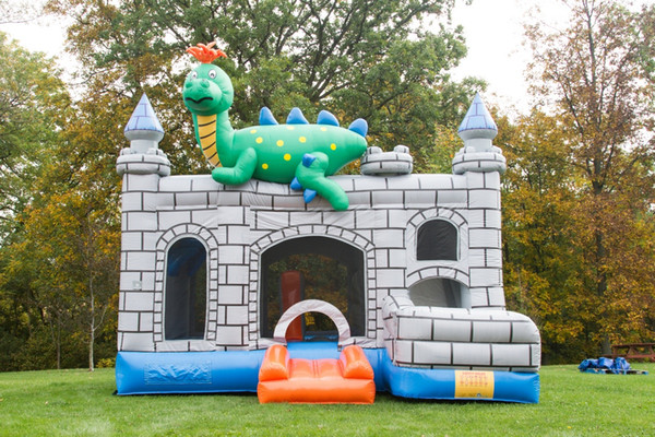 Inflatable castle, inflatable slide, inflatable bouncer Castle combination dinosaurYLY-102