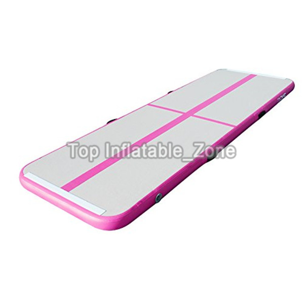 Free inflatable air track for sale 3L*1W*0.1Hm air mat for gymnastics colorful inflatable air floor for sale
