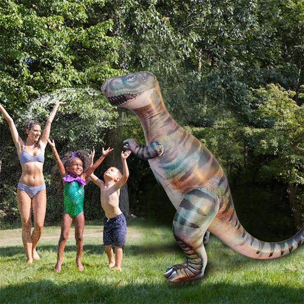 New 180cm Children Outdoor Water Dinosaur Simulation Toy Newest Summer Fun Inflatable Toy For Kids T2I386