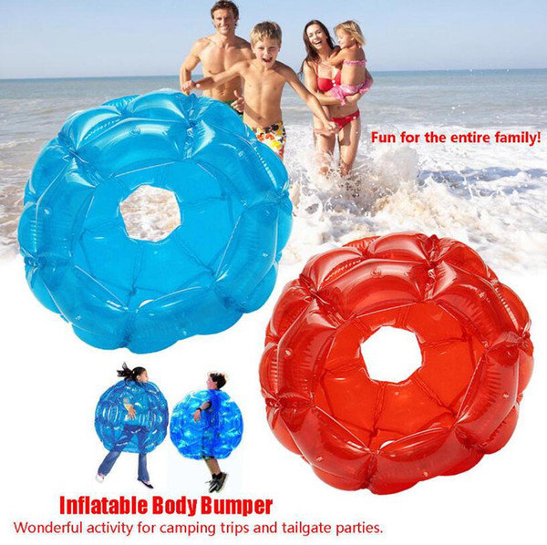 Outdoor Activity Inflatable Bubble Buffer Balls Collision Body Bumper Ball Friendly For Kids Adult Funny Body Punching Ball 90 cm 60 cm